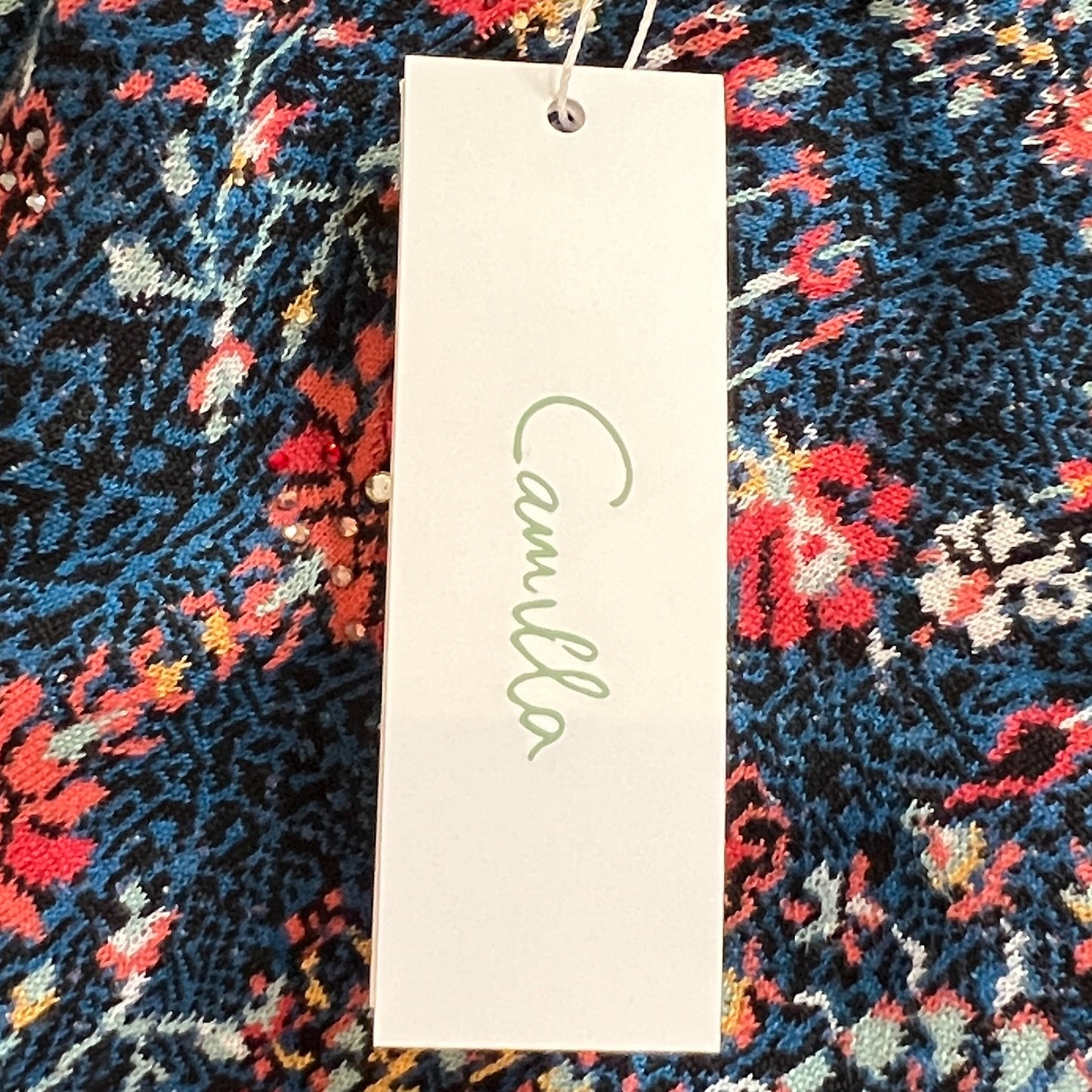 Camilla 'Kindness Kaleidoscope' Throw Over Jumper Poncho One Size [NEW]