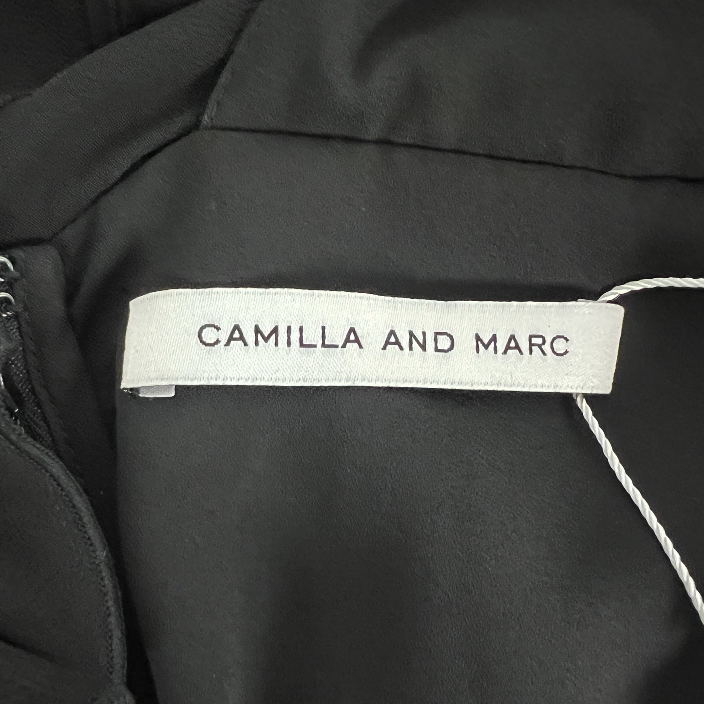 Camilla and Marc Black Morpheus Frill Dress AU8 ~ Small