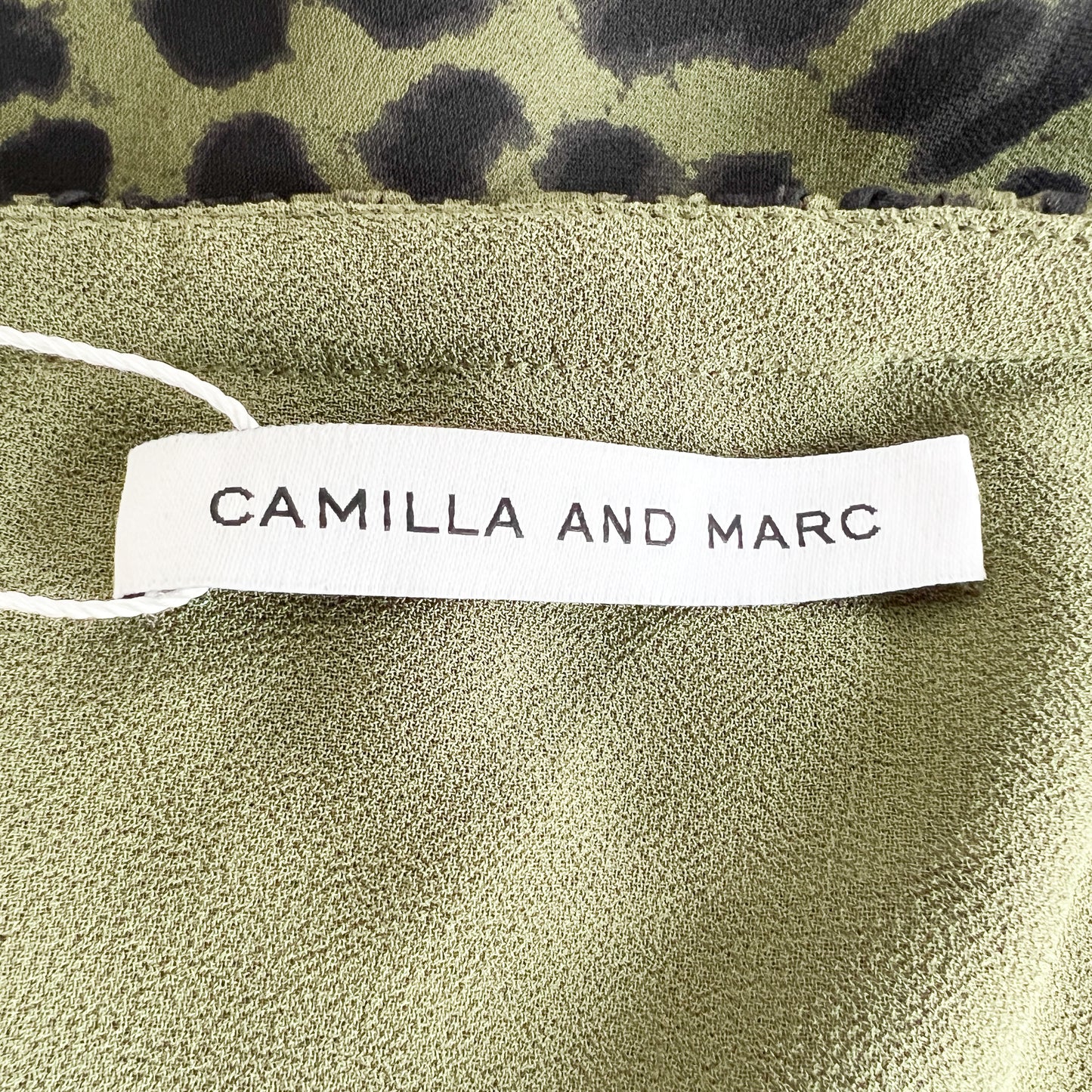 Camilla and Marc Green Tatami Silk Maxi Dress AU8