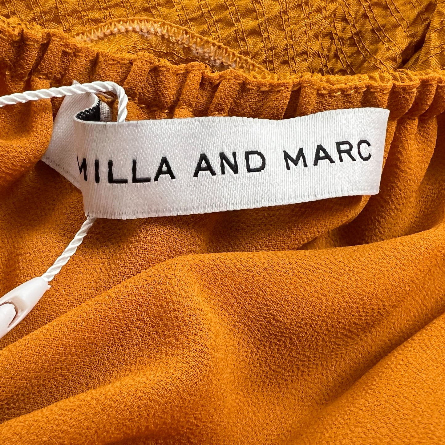 Camilla and Marc 'Frankie' V-Neck Yellow Ochre Silk Maxi Dress AU8