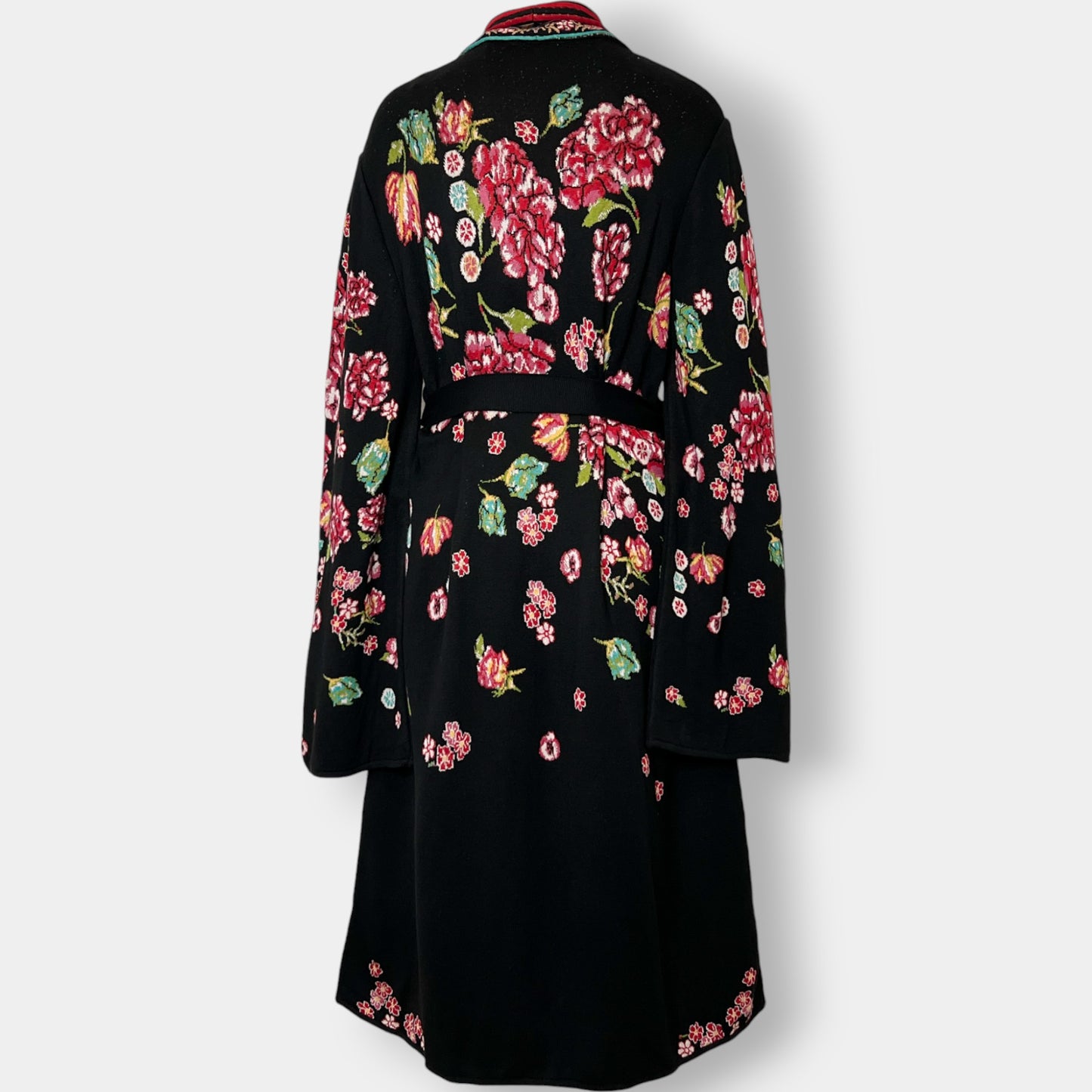 Camilla 'Painted Land' Long Kimono Wrap Coat Large ~ AU14 [NEW]