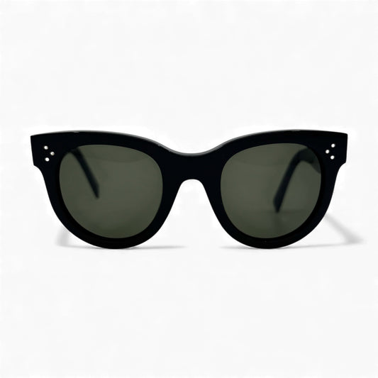Celine Black Audrey Sunglasses [#CL41053/S]