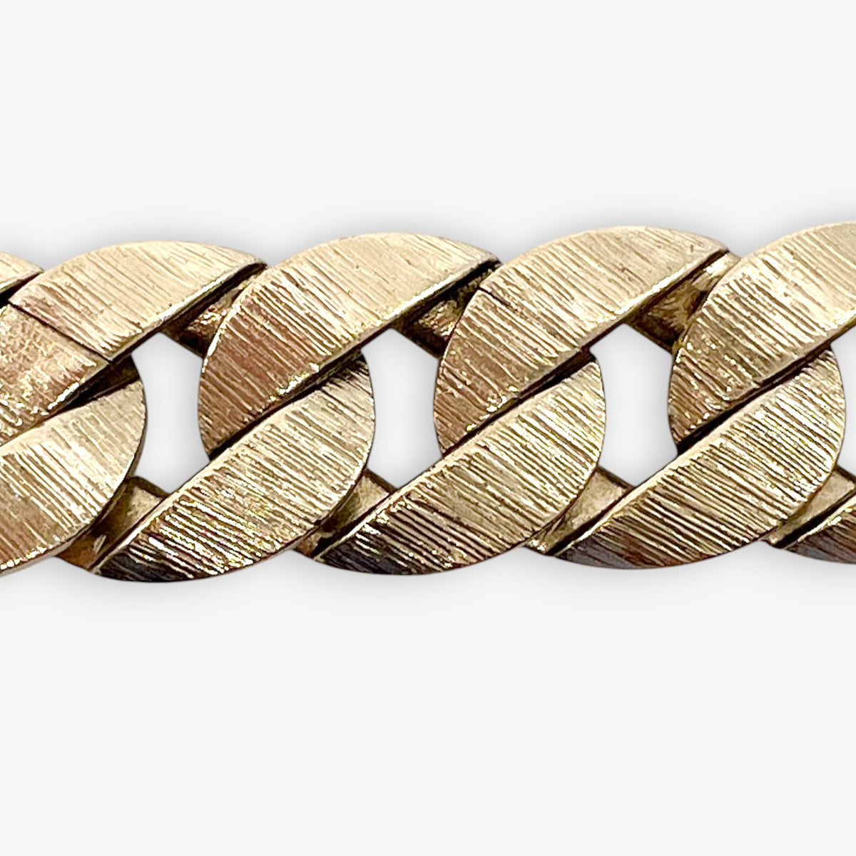 Chanel 2012 Gold-Tone Brown Leather Chain CC Charm Bracelet