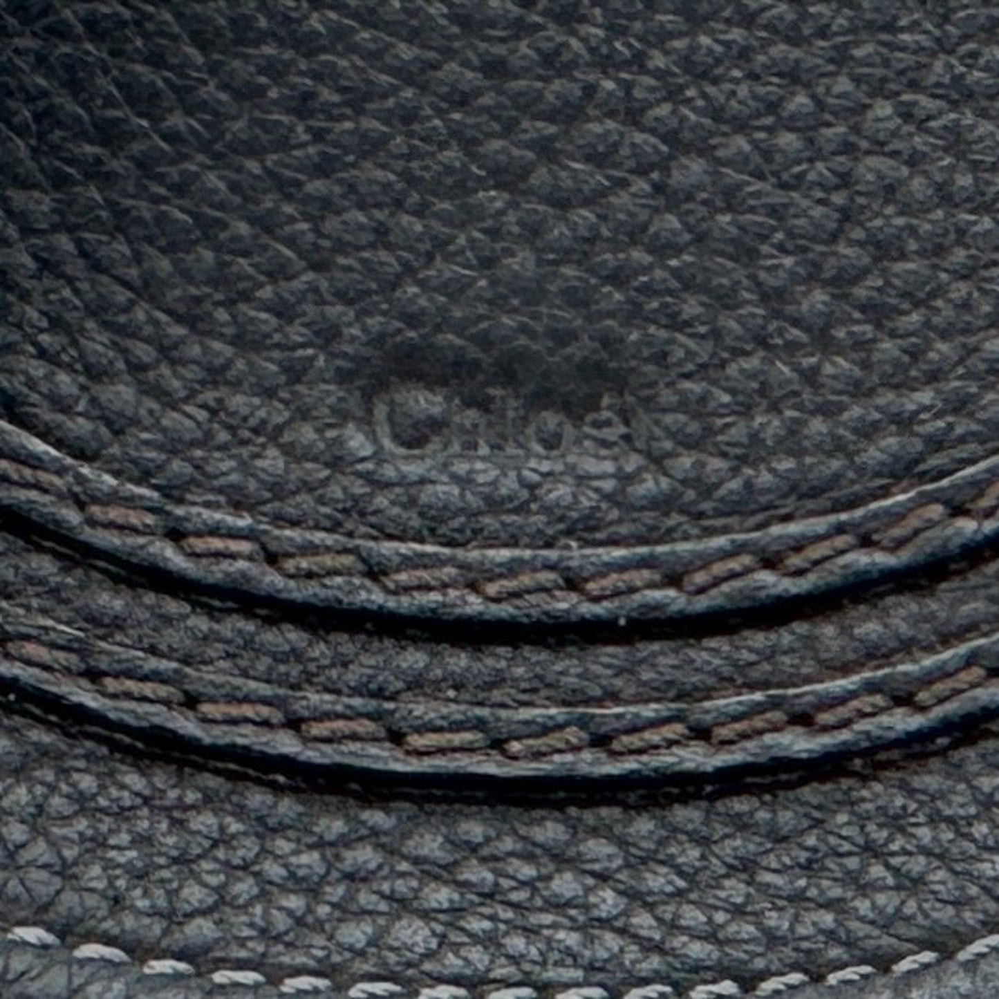 Chloé Marcie Dark Brown Leather Small Saddle Bag