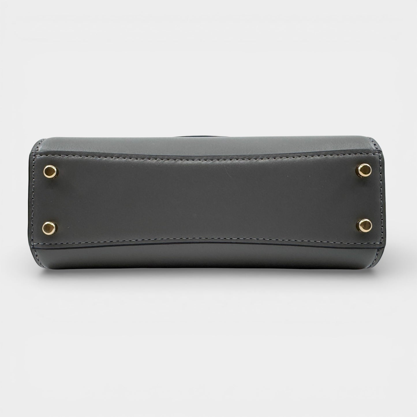 Coach Grey Leather Eliza Mini Top Handle Crossbody Bag [CW182]