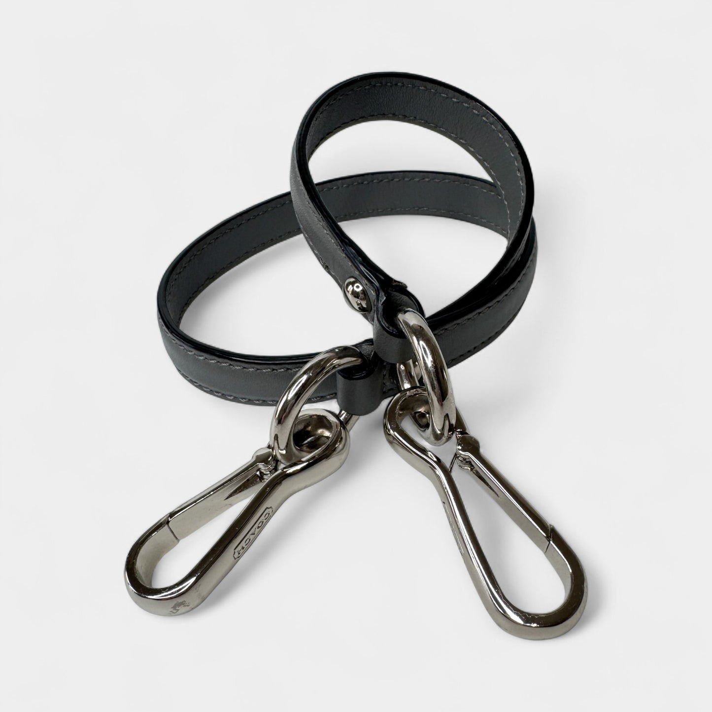 Coach Madison Grey Quilted Nylon & Leather Trip Tote Bag