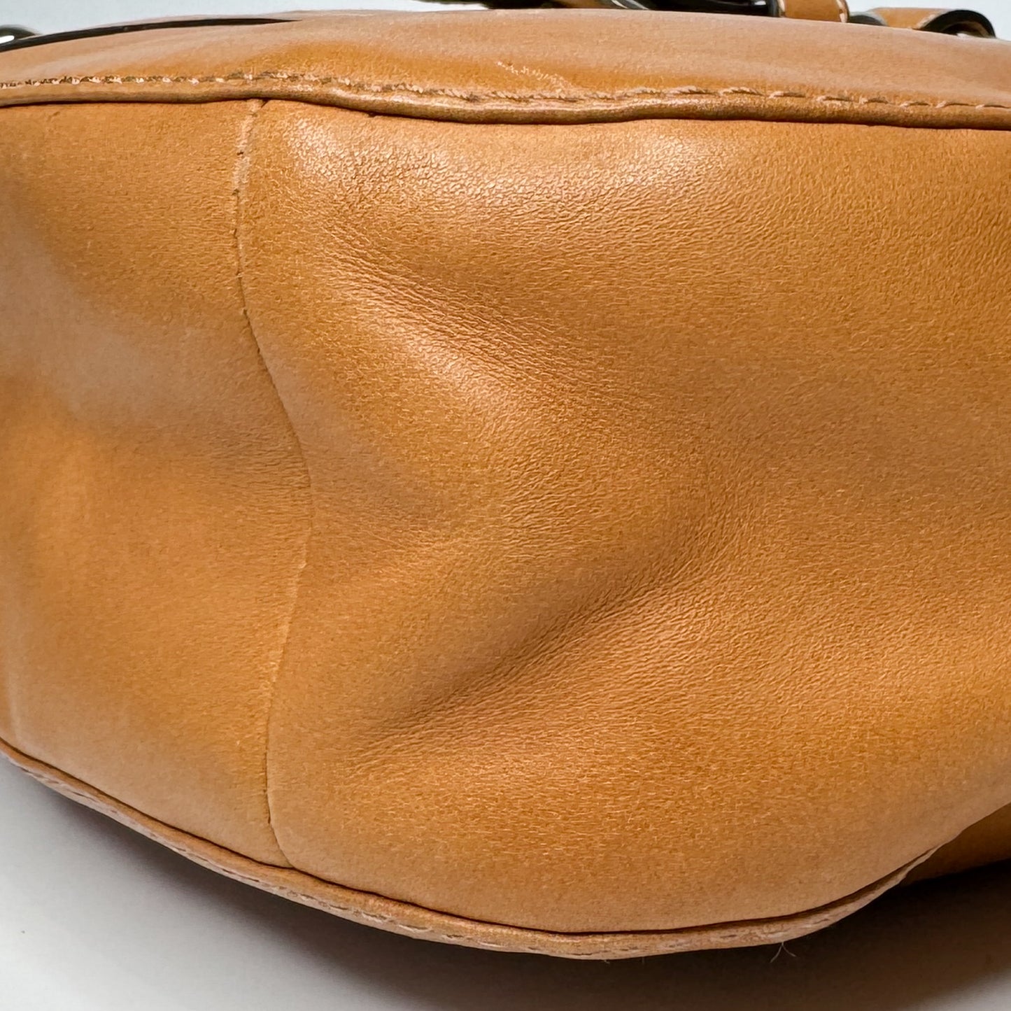 Coach Vintage Tan Leather Chelsea Crossbody Shoulder Bag [F14018]