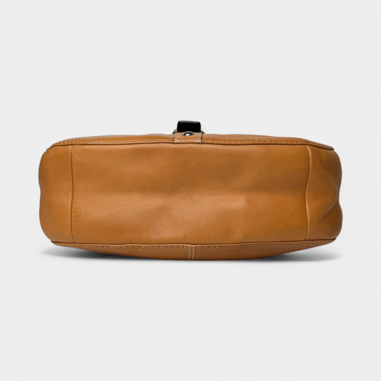 Coach Vintage Tan Leather Chelsea Crossbody Shoulder Bag [F14018]