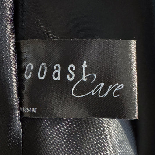 Coast Black & White Check Coat Winter AU6-8 ~ Small