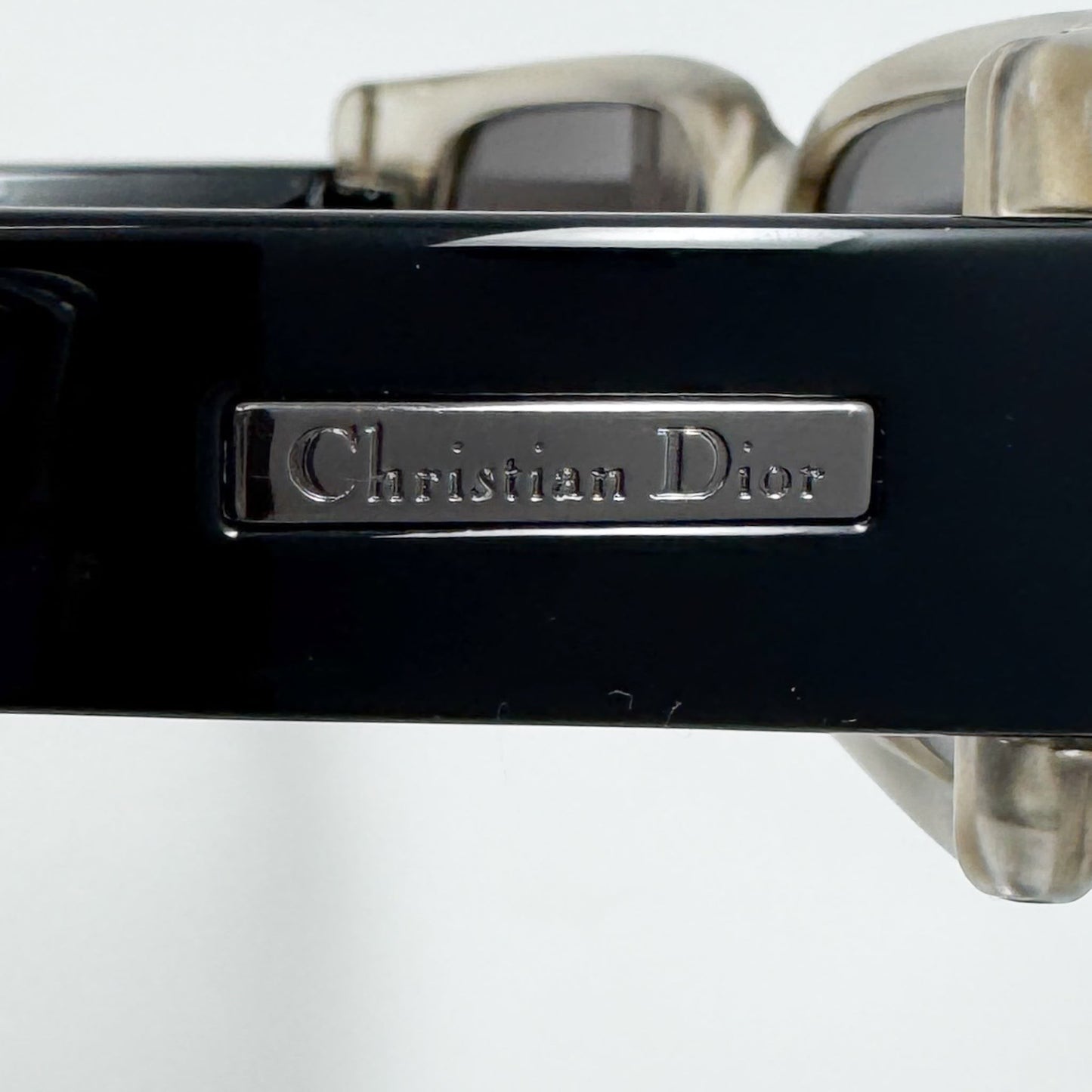 Christian Dior Vintage Green Grey Brooklyn Sunglasses