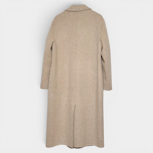 Elka Collective Cream Wool Alpaca Keiko Coat Large ~ AU12-14