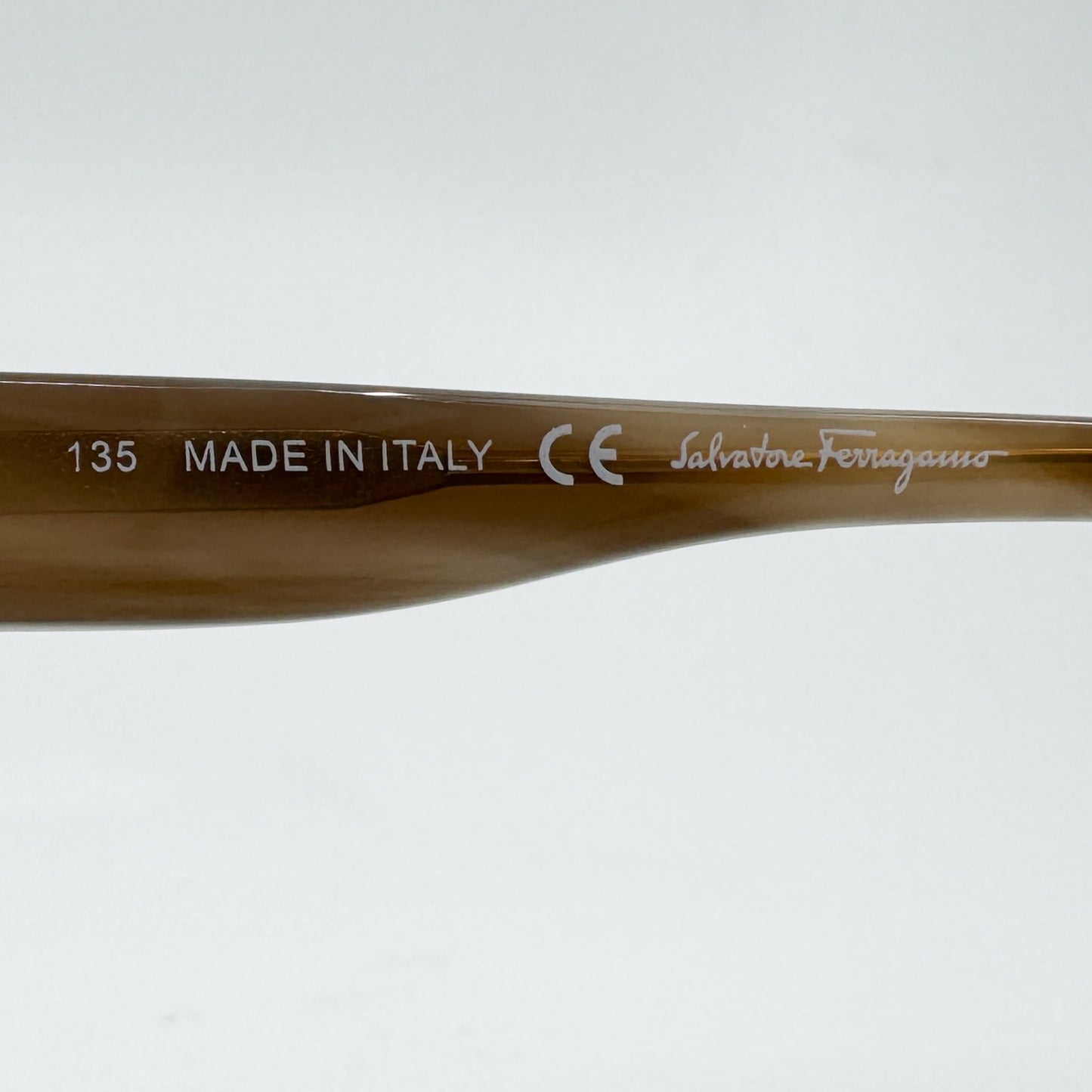 Salvatore Ferragamo Beige Brown Sunglasses [SF657SL] [NEW]