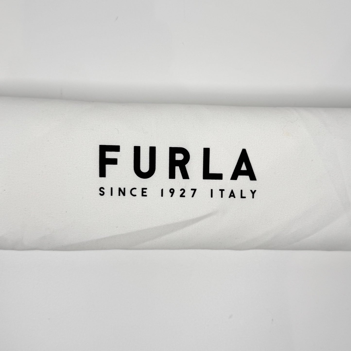 Furla Deep Red Grainy Leather Net Large Top Handle Bag