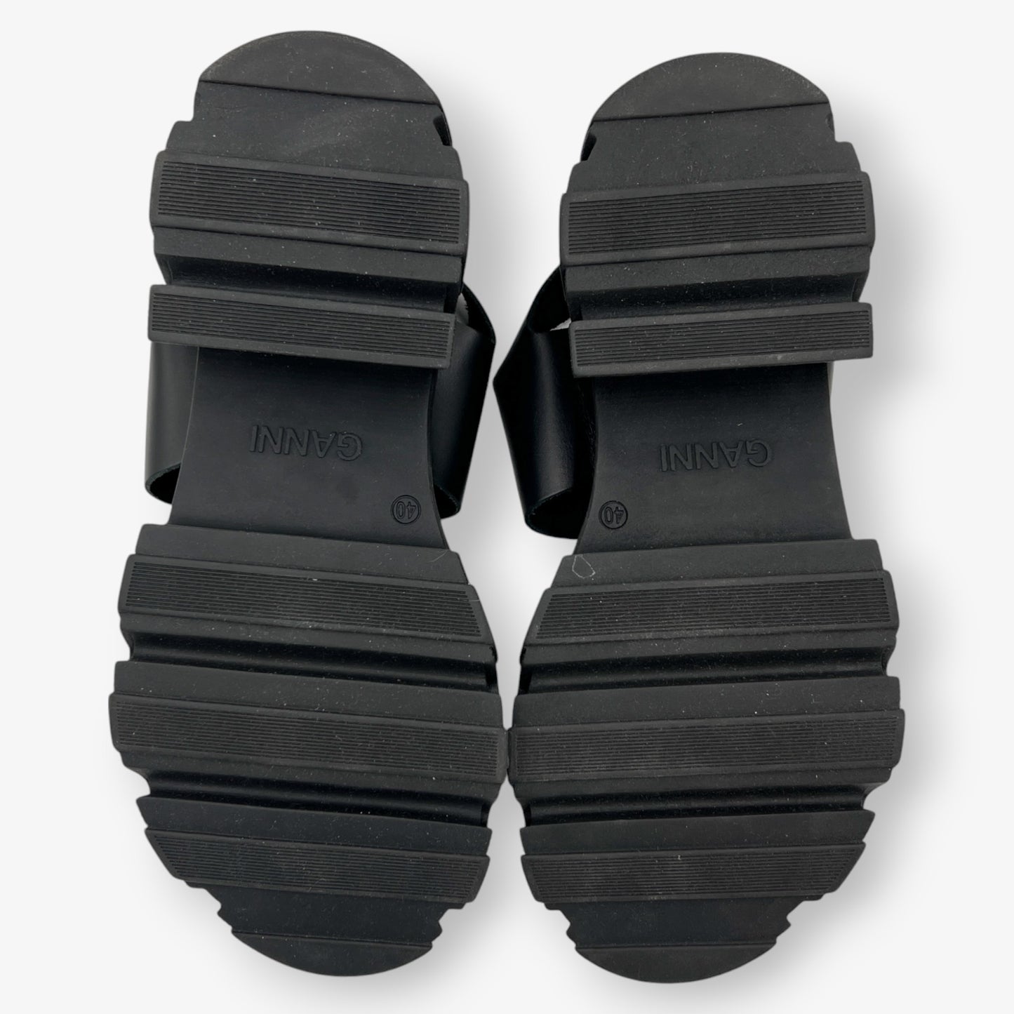 Ganni Black Chunky Sandal Shoes EU40 ~ AU9 [NEW]