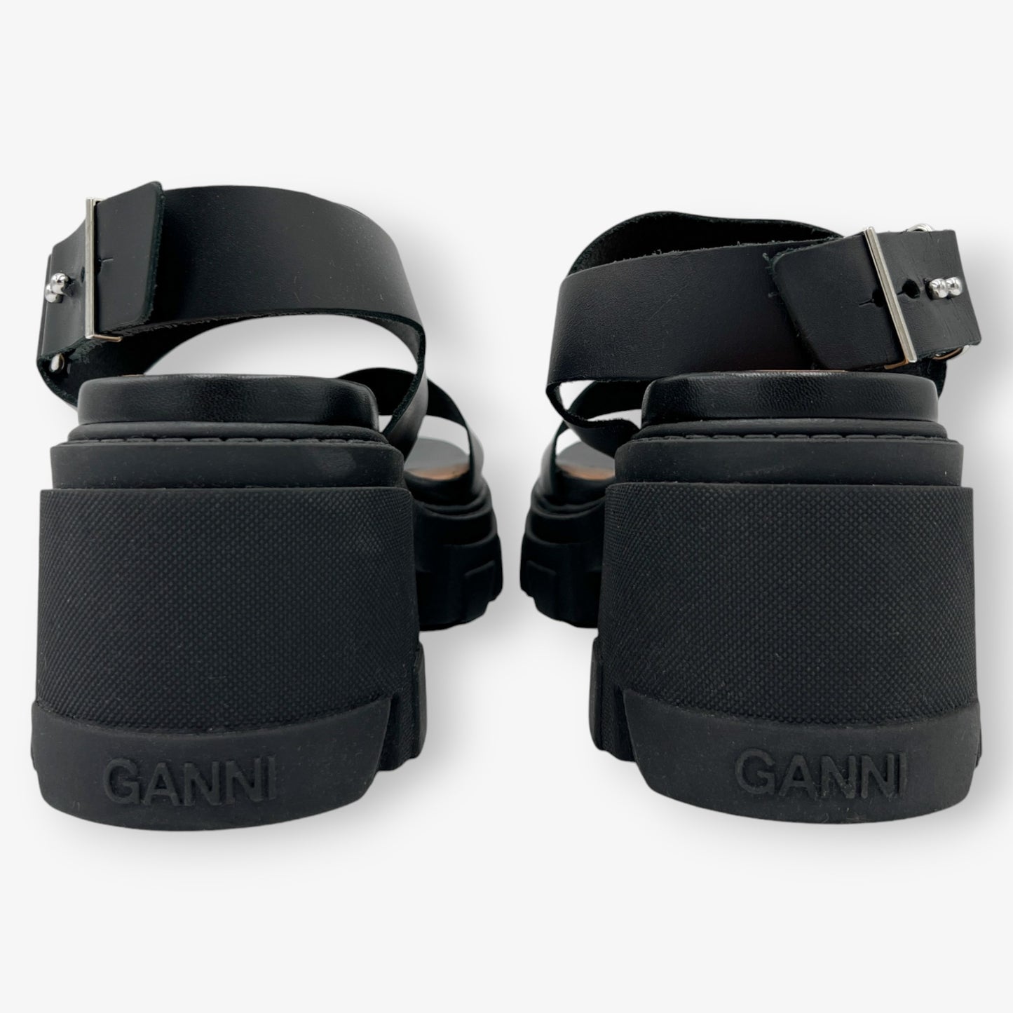 Ganni Black Chunky Sandal Shoes EU40 ~ AU9 [NEW]