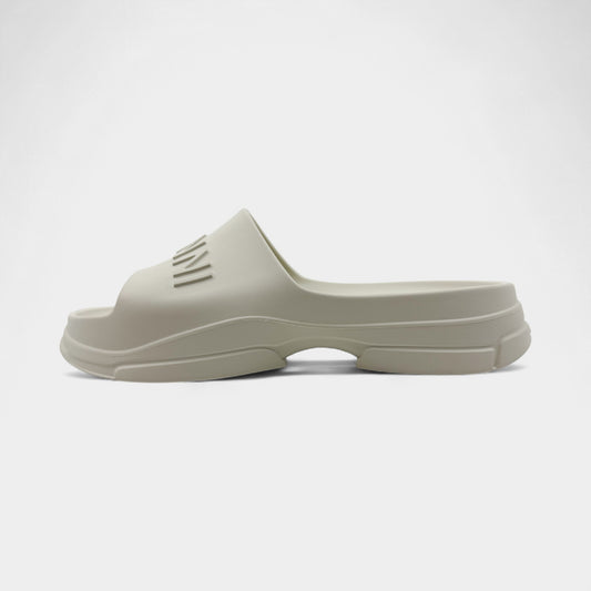 Ganni Off-White Pool Slide Shoes EU40 ~ AU9