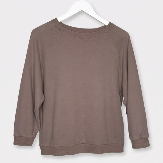 La Garconne Moderne Taupe Sweatshirt Medium ~ Large
