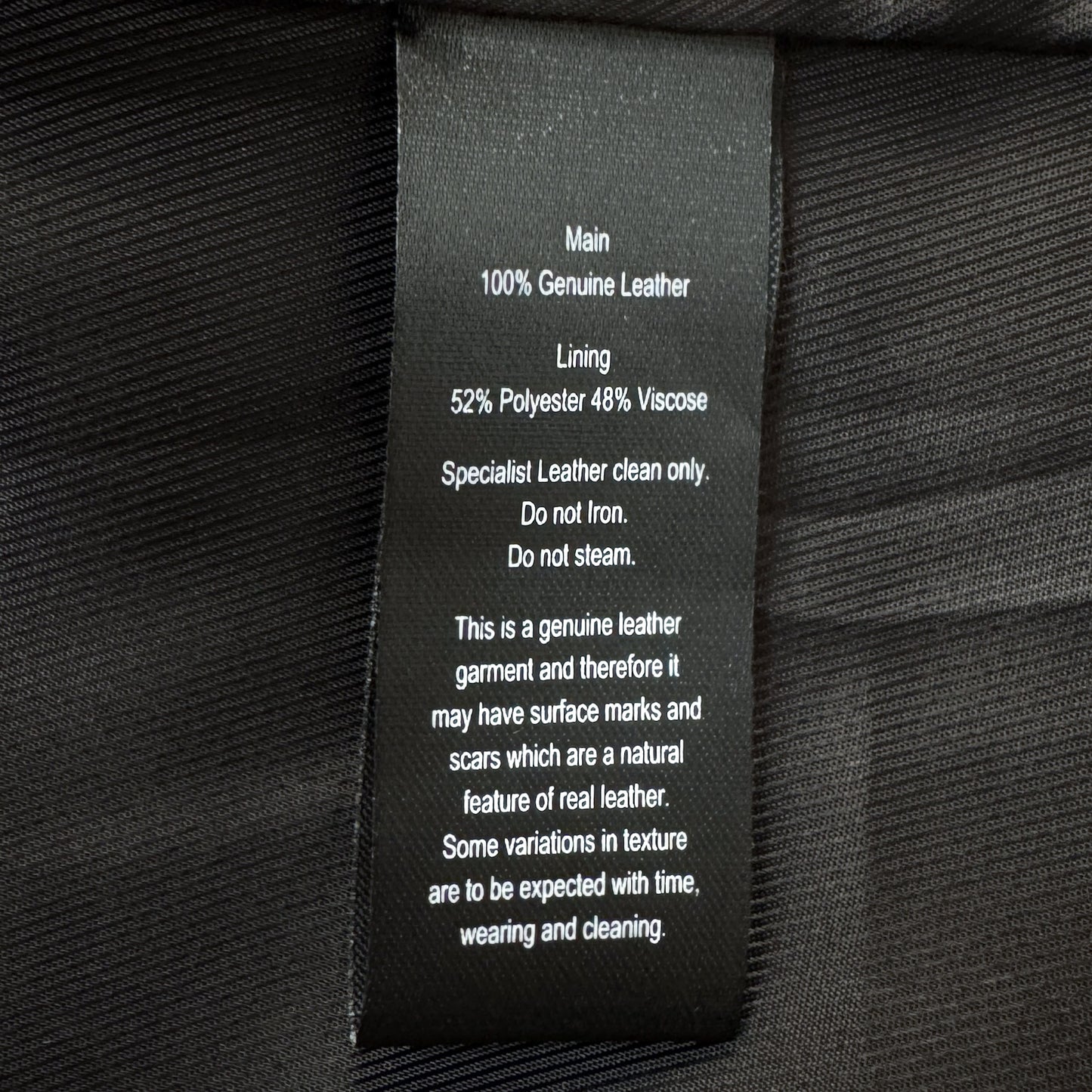 Ginger & Smart Black Leather Long Belted Coat Small ~ AU8