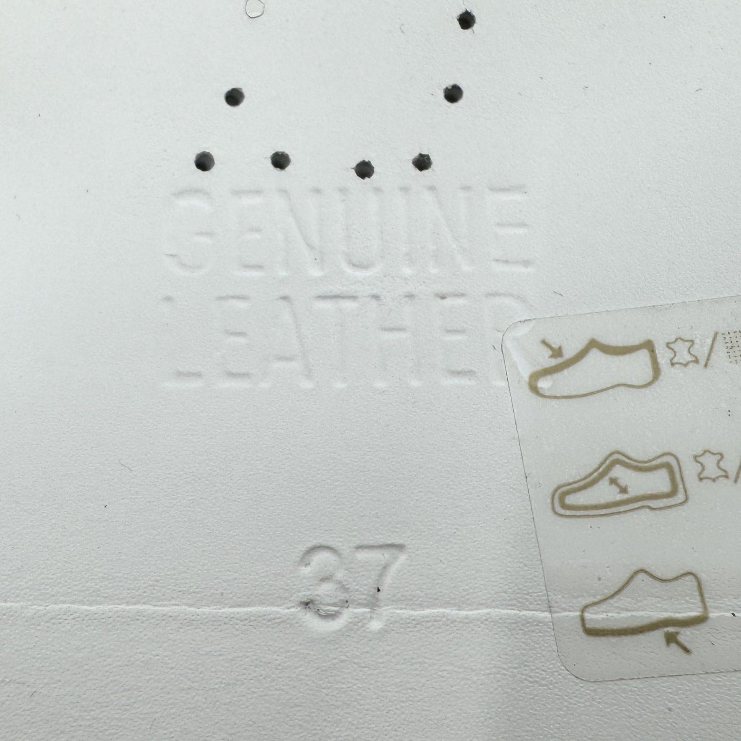 Golden Goose Private EDT Super Star White Leather Distressed Sneakers EU37 ~ AU6