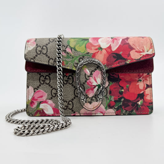 Gucci Dionysus GG Blooms Super Mini Bag
