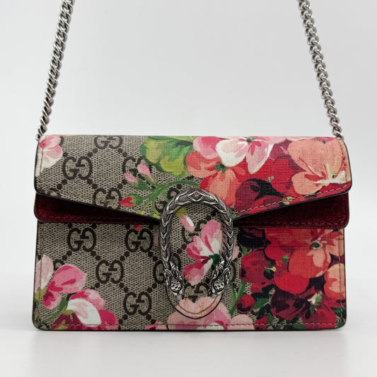 Gucci Dionysus GG Blooms Super Mini Bag