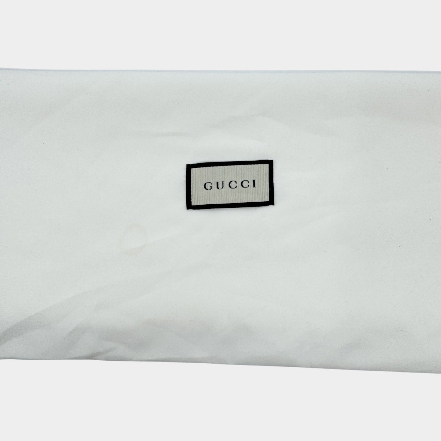 Gucci Off White Matelassé Leather Chevron Quilted GG Marmont Small Bag