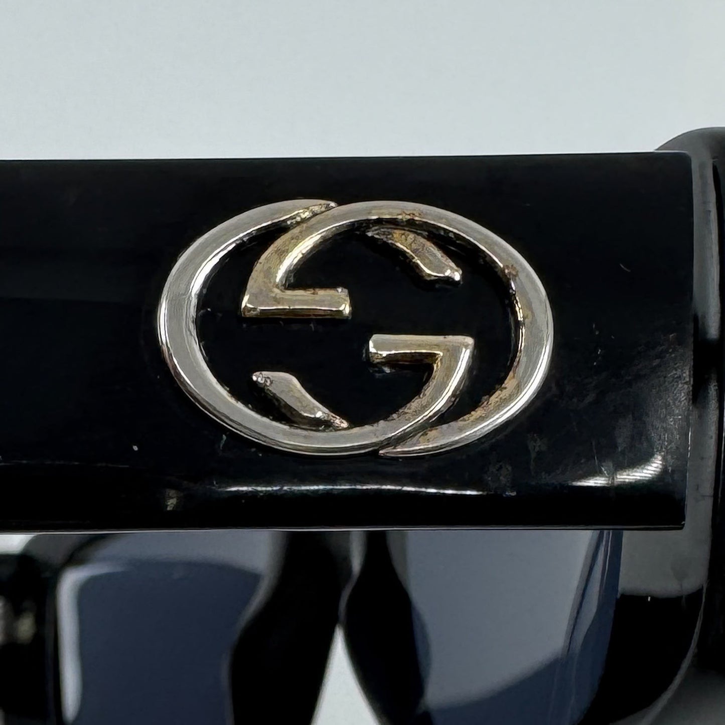 Gucci Vintage Black Rectangle Sunglasses [GG 2409/S]