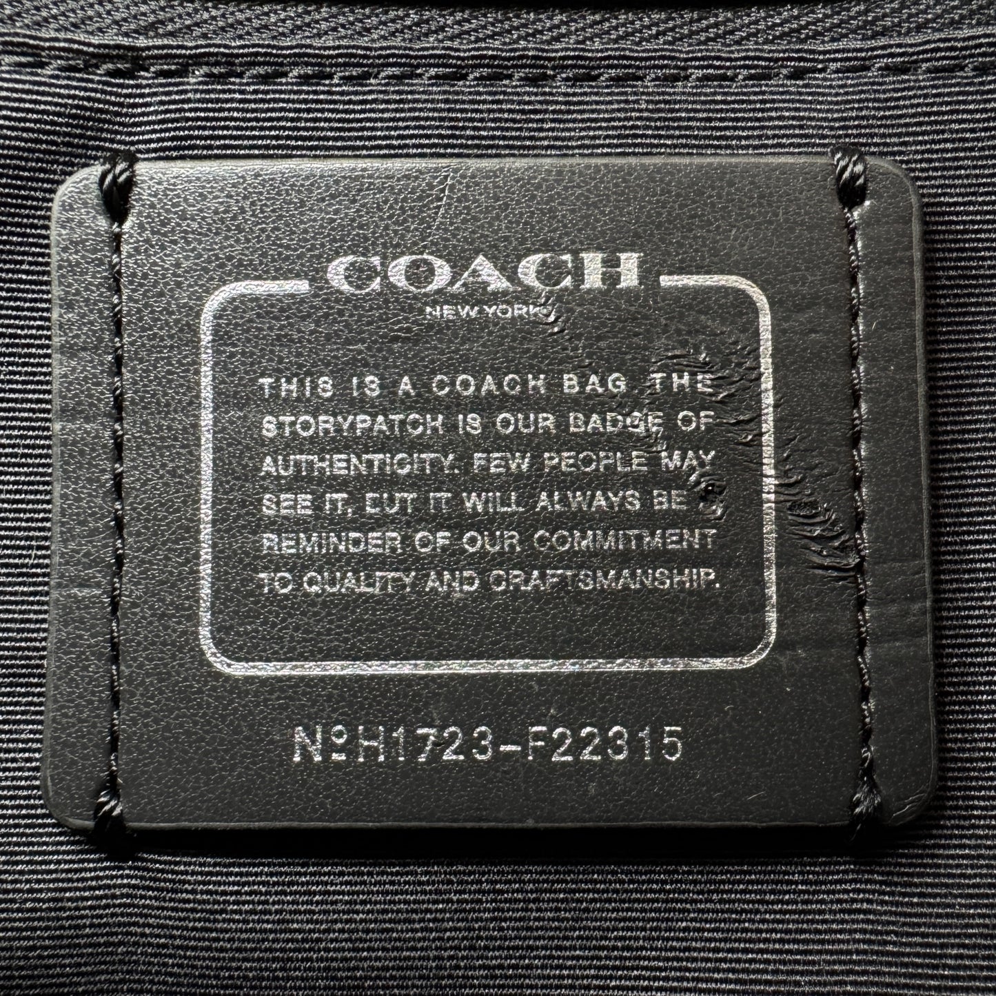 Coach Gunmetal Metallic Silver Mini Sierra Satchel Bag