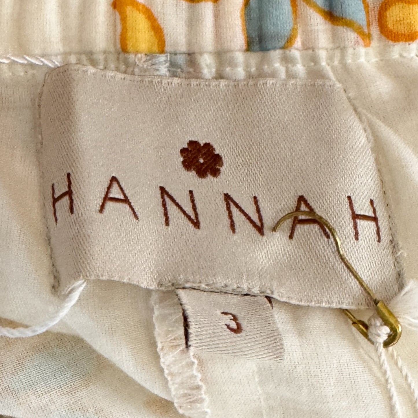 Hannah Artwear Cotton Drawstring Emmy Pants Size 3 ~ AU12-14 [NEW]