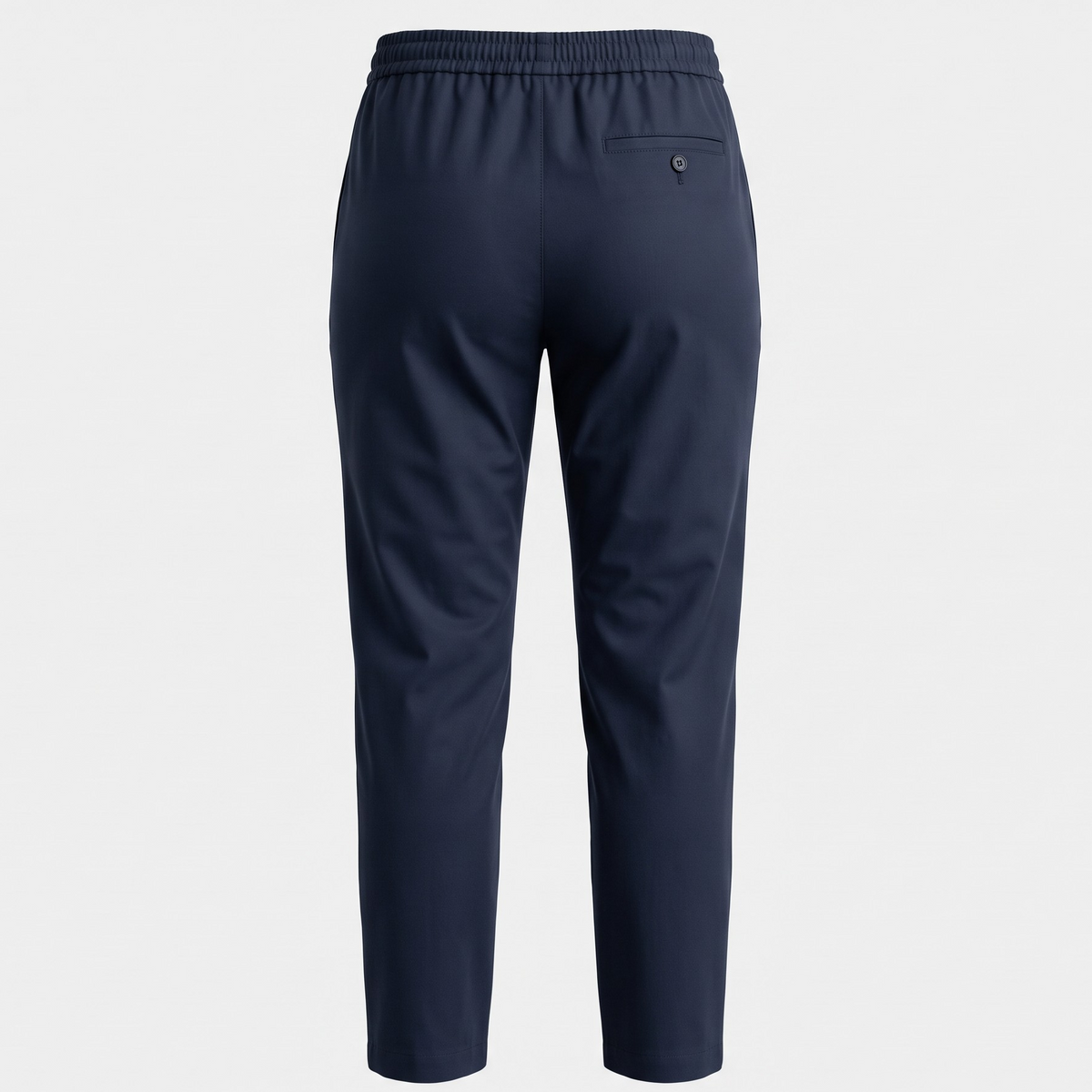 Hermès Dark Navy Blue Cotton Gabardine Casual Pants EU40 ~ US6 ~ AU10
