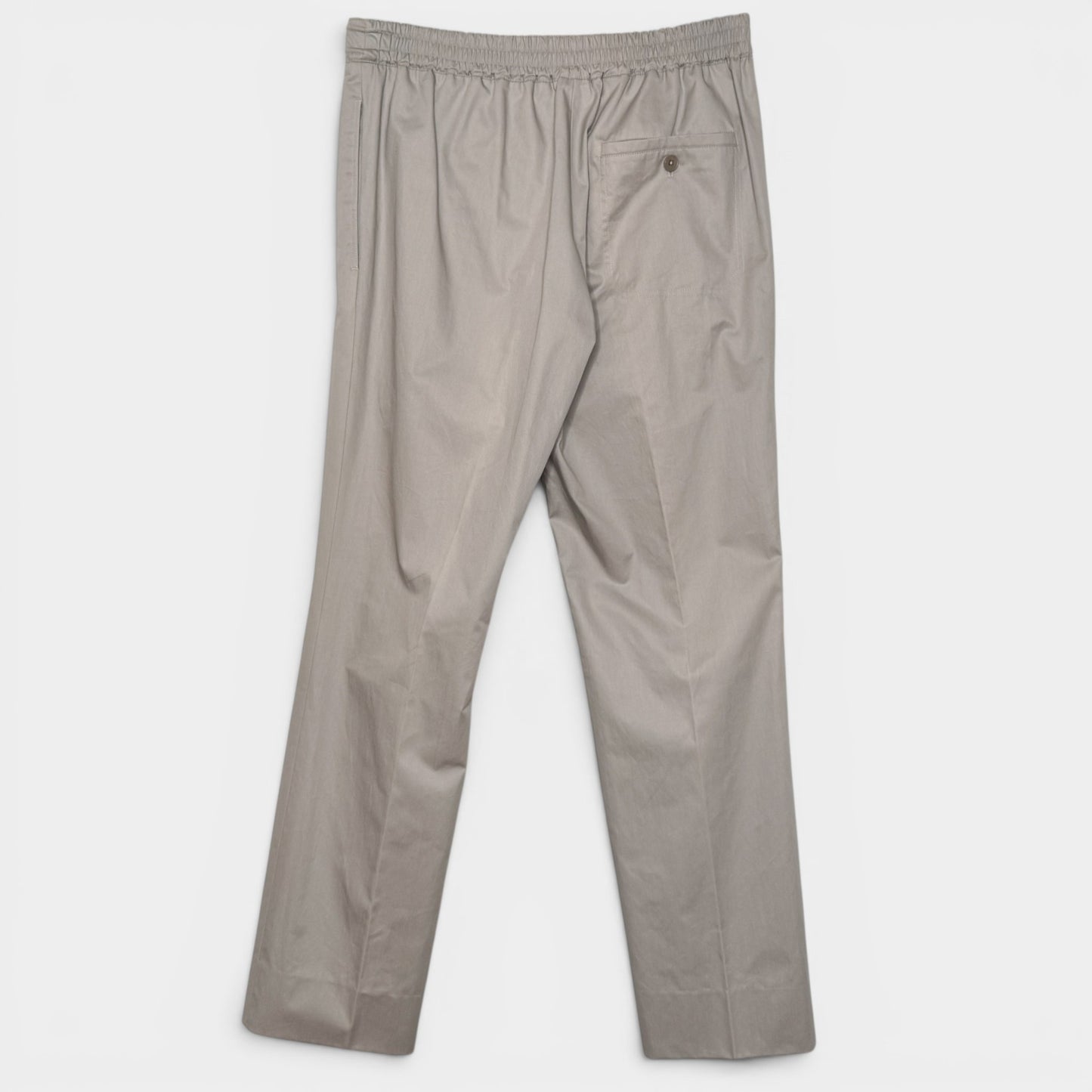 Hermès Beige Cotton Gabardine Casual Pants EU40 ~ US6 ~ AU10