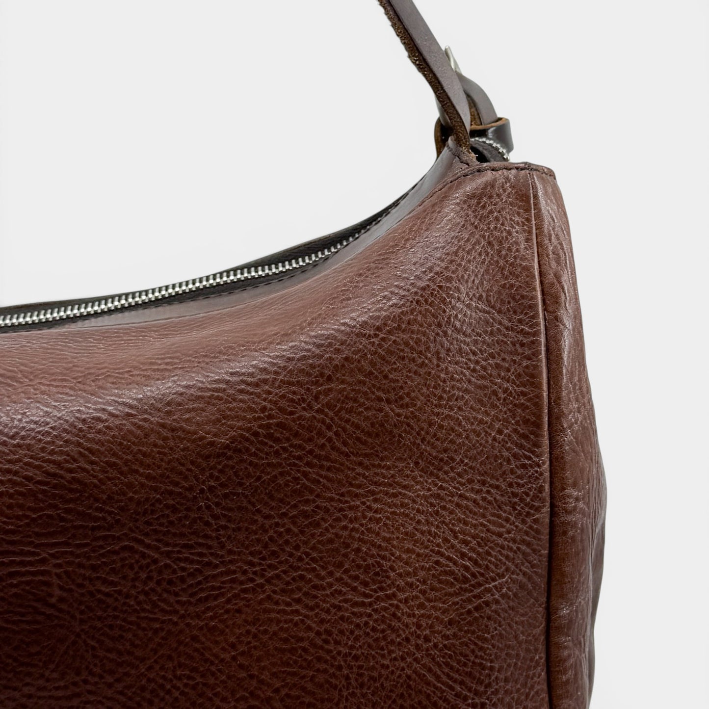 Il Bisonte Brown Leather Shoulder Bag [Vintage]