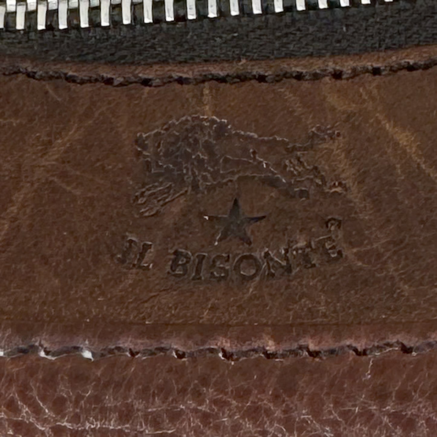 Il Bisonte Brown Leather Shoulder Bag [Vintage]