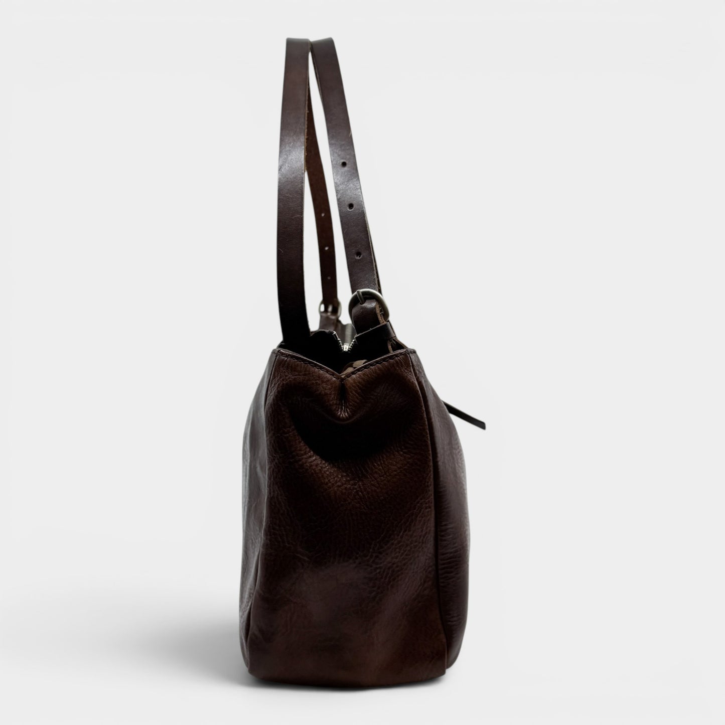 Il Bisonte Brown Leather Shoulder Bag [Vintage]