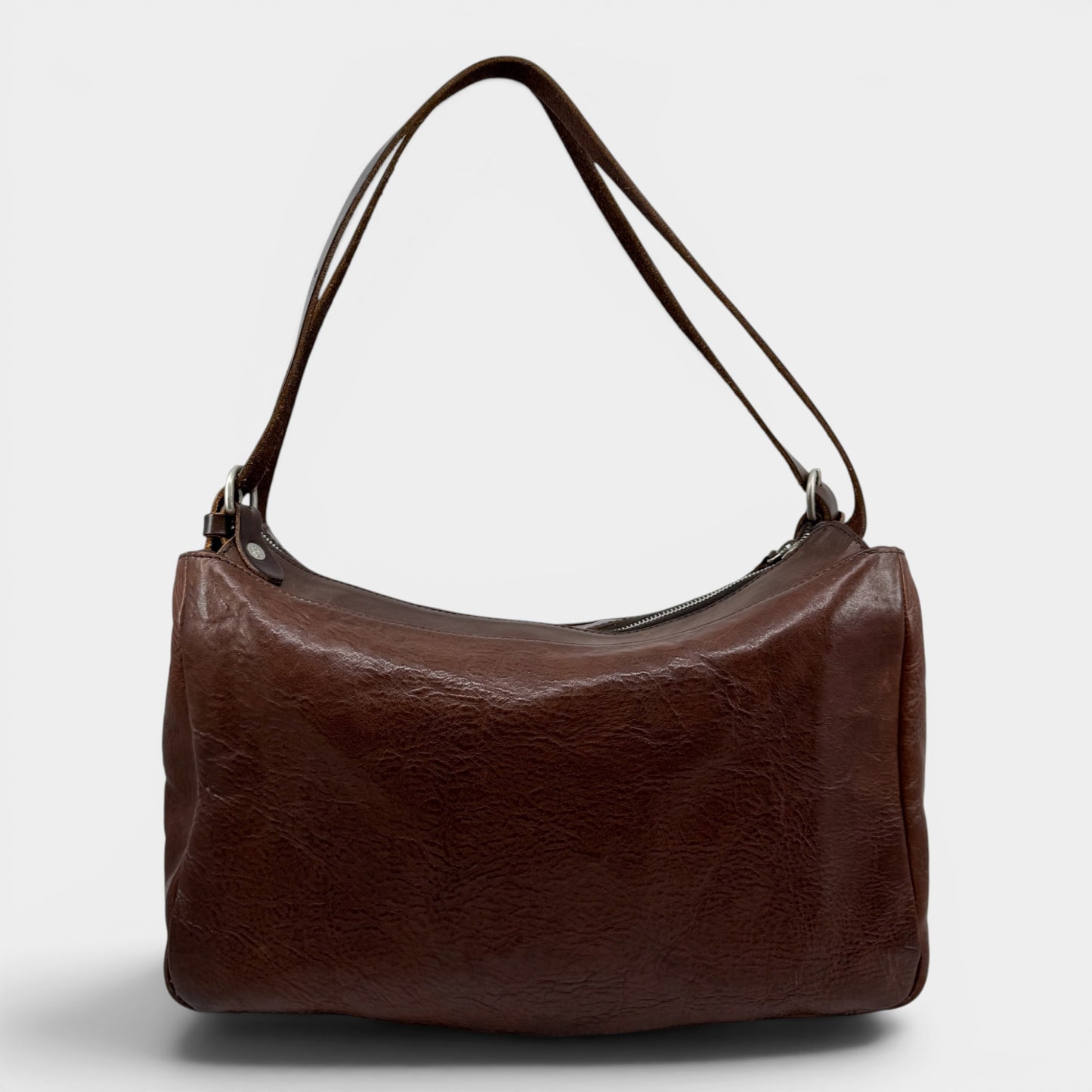 Il Bisonte Brown Leather Shoulder Bag [Vintage]