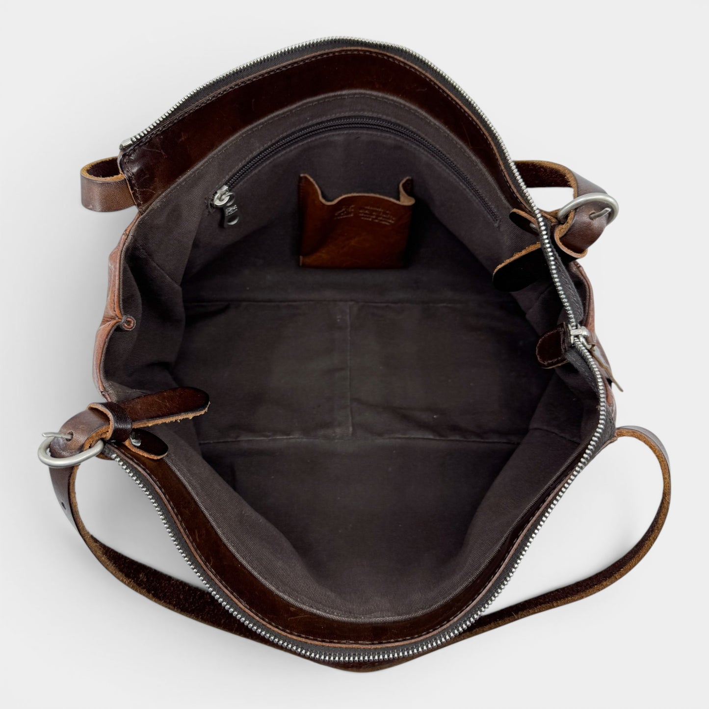 Il Bisonte Brown Leather Shoulder Bag [Vintage]