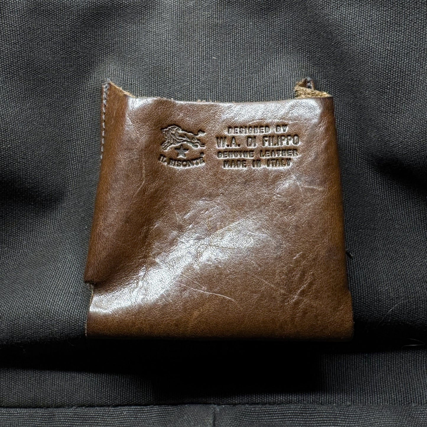 Il Bisonte Brown Leather Shoulder Bag [Vintage]