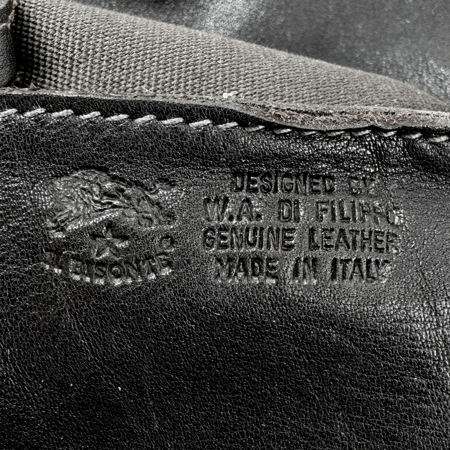 Il Bisonte Dark Brown Leather Crossbody Bag