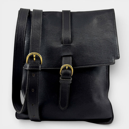 Il Bisonte Dark Brown Leather Crossbody Bag