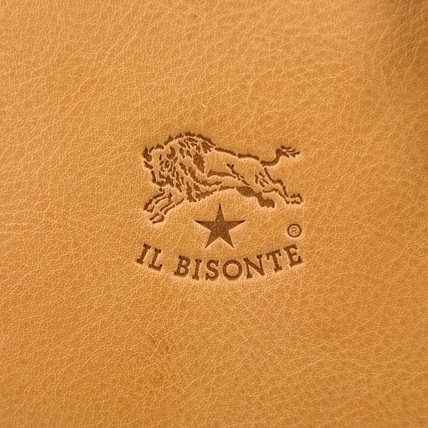 Il Bisonte Tan Vachetta Leather Small Crossbody Bag