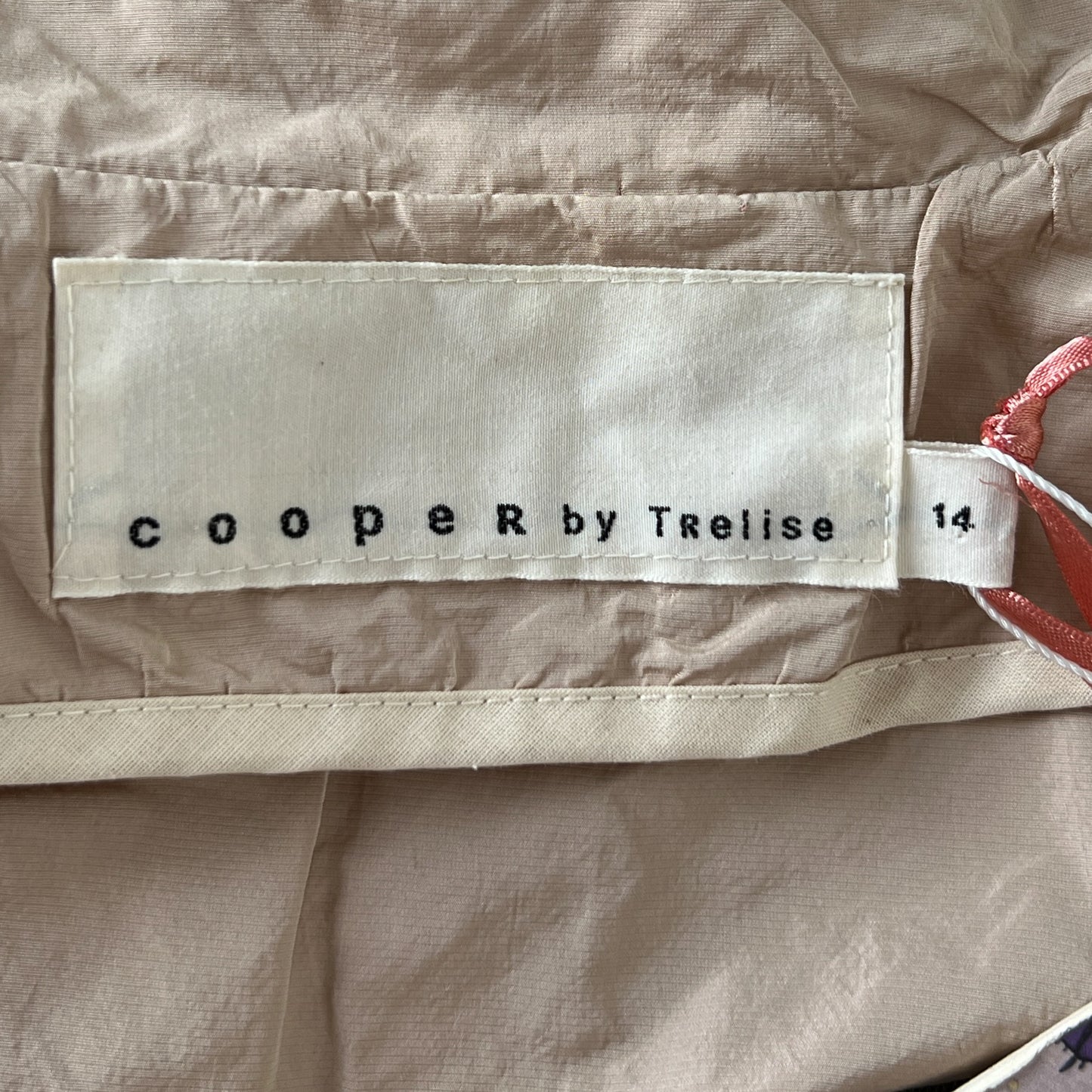 Trelise Cooper Blush Metal Twist Linen Scrunch Jacket AU12-14