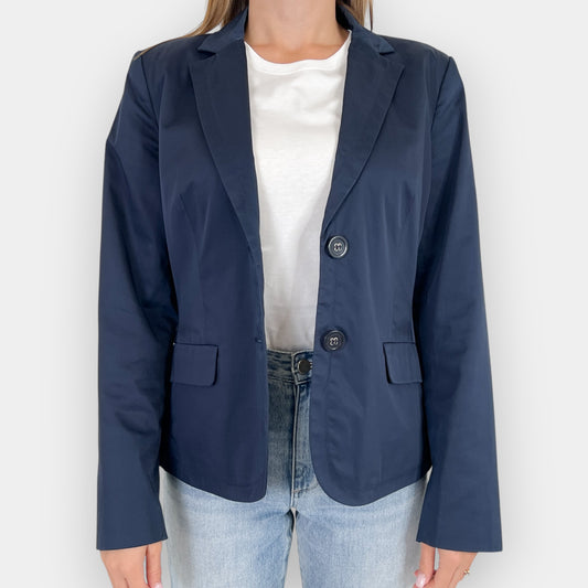 Gant Navy Blue Cotton Jacket AU14