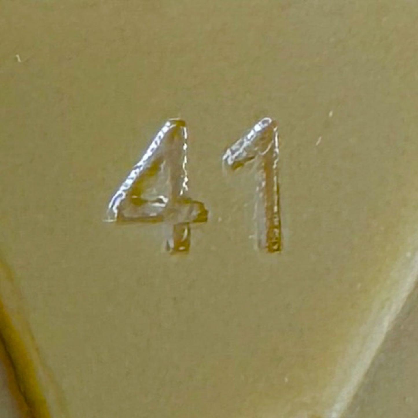 Jimmy Choo Gold Leather & Cork Diosa Platform Shoes EU41 ~ AU10