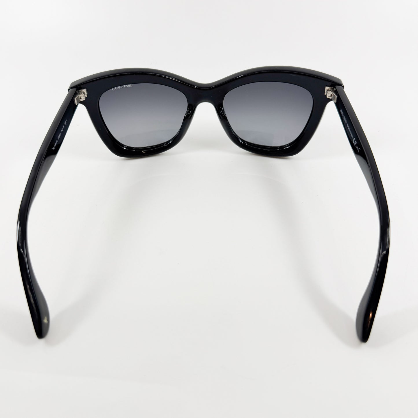 Jimmy Choo Vintage Black Crystal Flash Sunglasses
