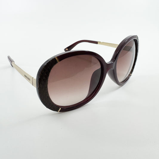 Jimmy Choo Vintage Burgundy Butterfly Millie Sunglasses [ES1D8]