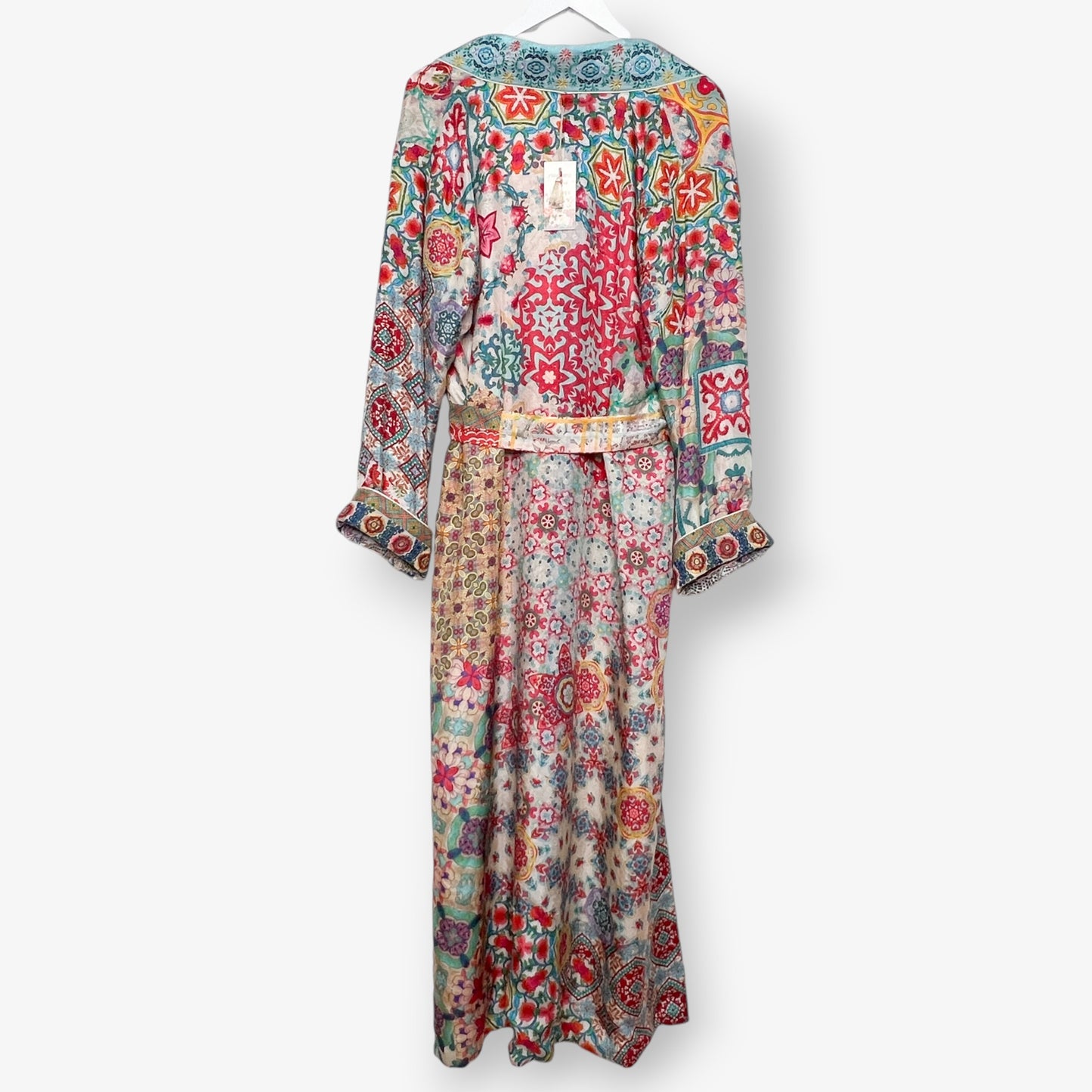 Johny Was Ensemble Tove Long Kimono Duster Coat Medium ~ AU10-12 [NEW]