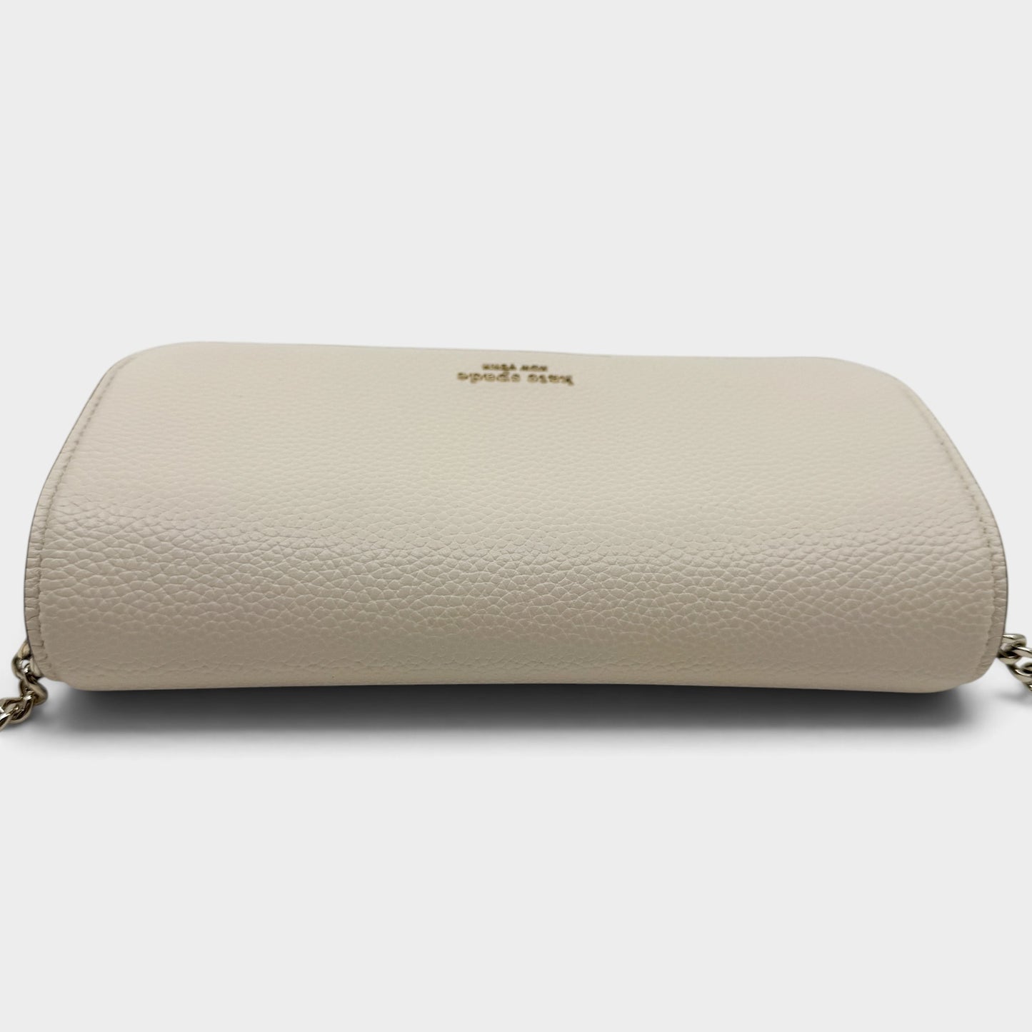 Kate Spade Off White Leather Ava Wallet Crossbody Bag