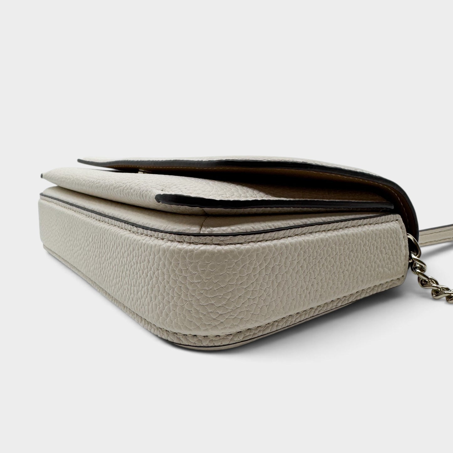 Kate Spade Off White Leather Ava Wallet Crossbody Bag