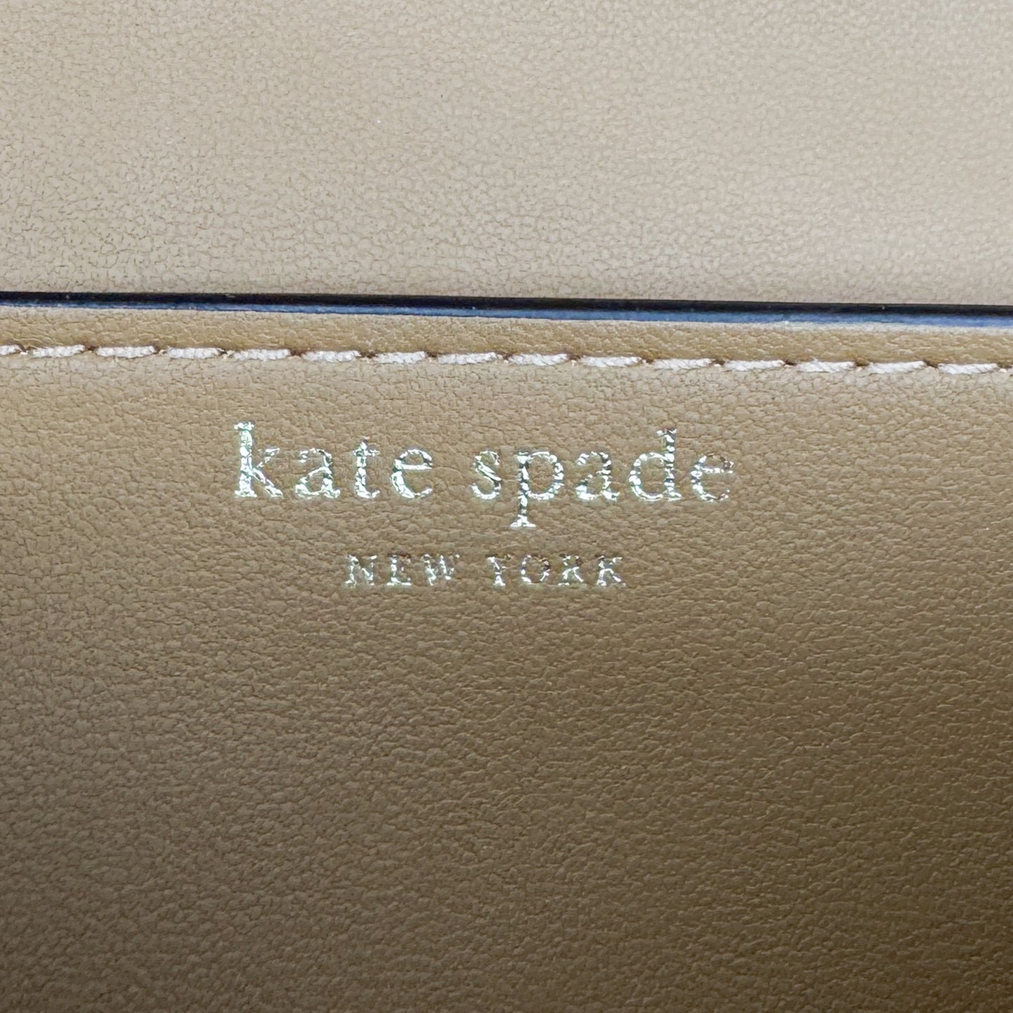 Kate Spade Off White Leather Ava Wallet Crossbody Bag