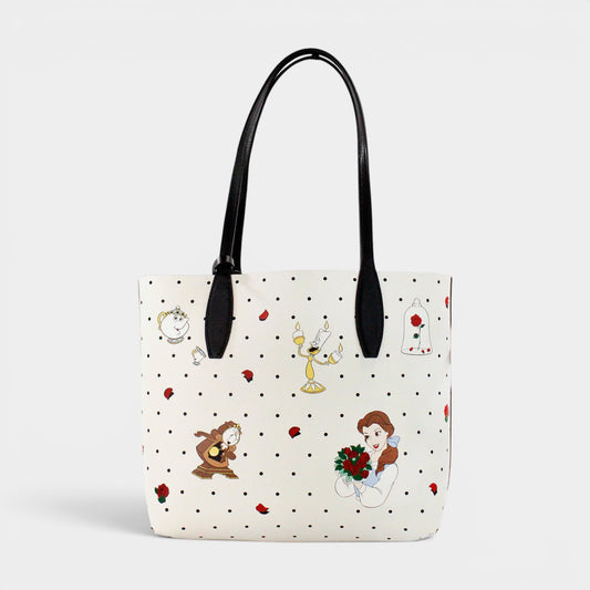 Kate Spade x Disney Beauty & The Beast Leather Reversible Tote Bag